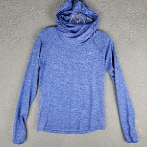 Nike Women's Blue Long Sleeve Top